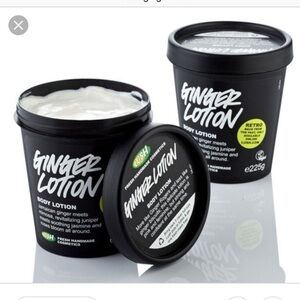 Lush ginger lotion super rare. Sold out. New&fresh